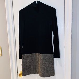 Theory Lavinda Multi Tweed Dress Size S.